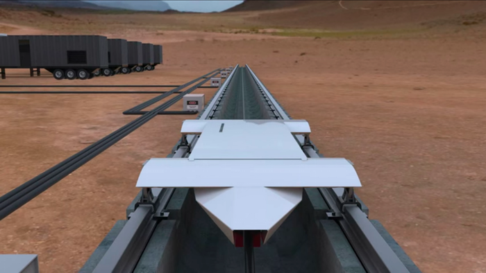 Тестирование технологии транспортной системы Hyperloop начнется в следующем месяце