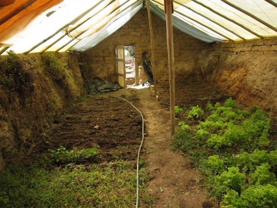 35 подземных теплиц для круглогодичного выращивания