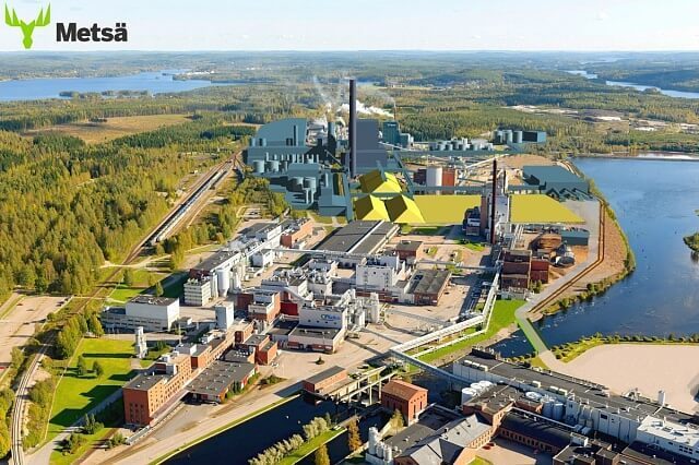 В Финляндии целлюлозный завод на биотопливе будет производить вдвое больше энергии, чем потреблять