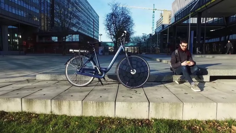 «Солнечный» велосипед создан в Нидерландах