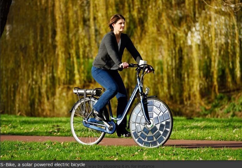 «Солнечный» велосипед создан в Нидерландах