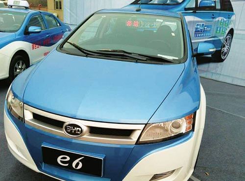  8 тысяч китайских таксистов пересядут на электромобили