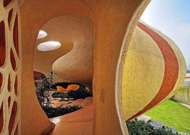  Прекрасный эко-дом Ракушка от мексиканского архитектора