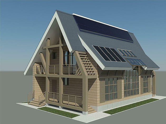 Solar-SB — дом из соломы на Дальнем Востоке