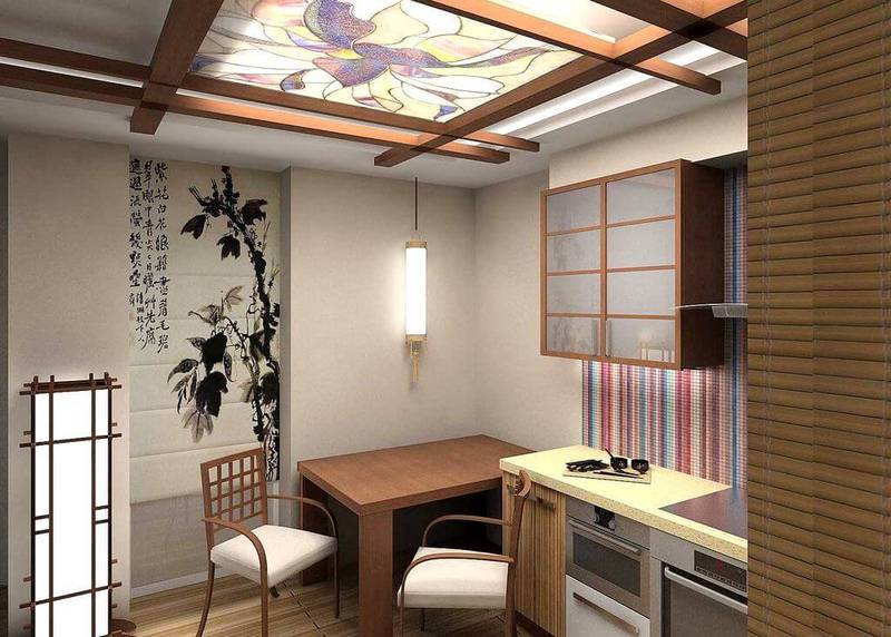Японский стиль в интерьере кухни — шарм восточного минимализма