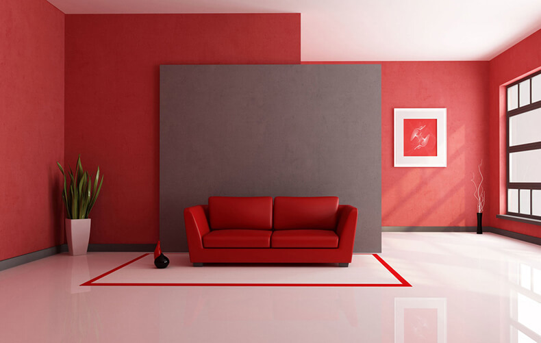 Все оттенки красного— дизайн интерьера для самых энергичных