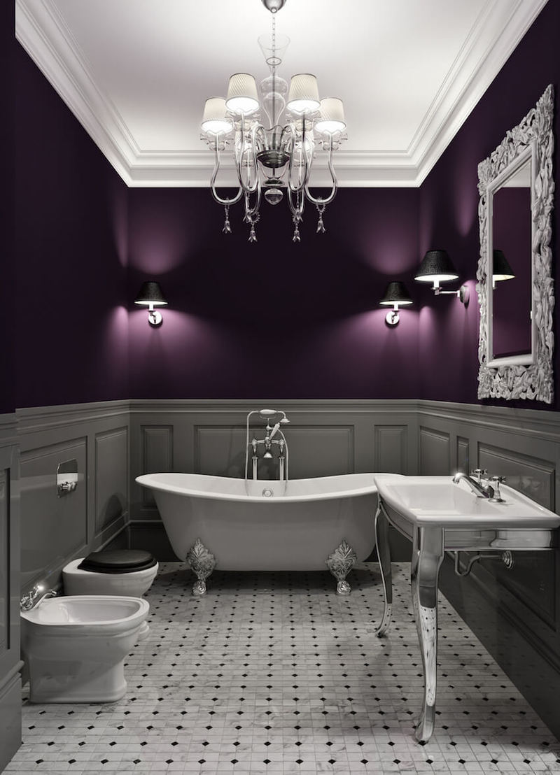Роскошная ванная комната: как правильно оформить интерьер
