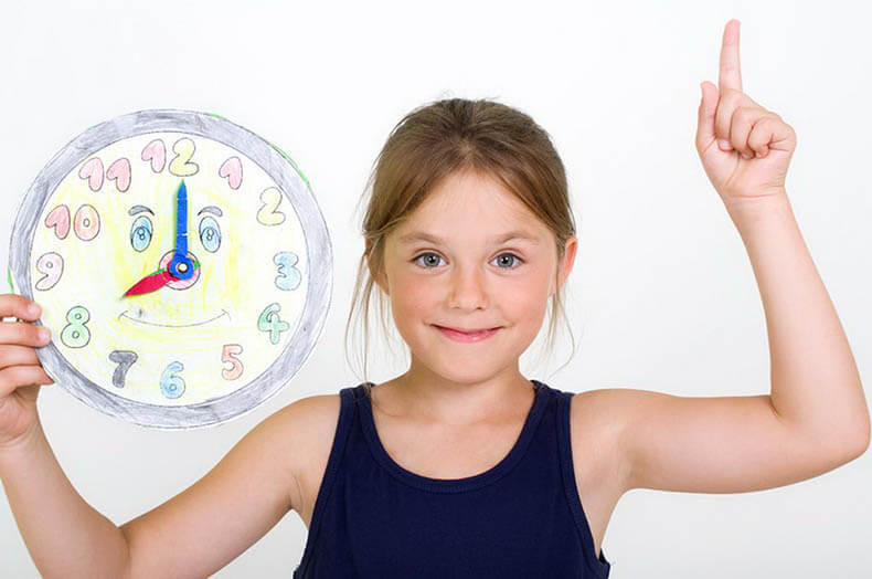 Как научить ребенка определять время