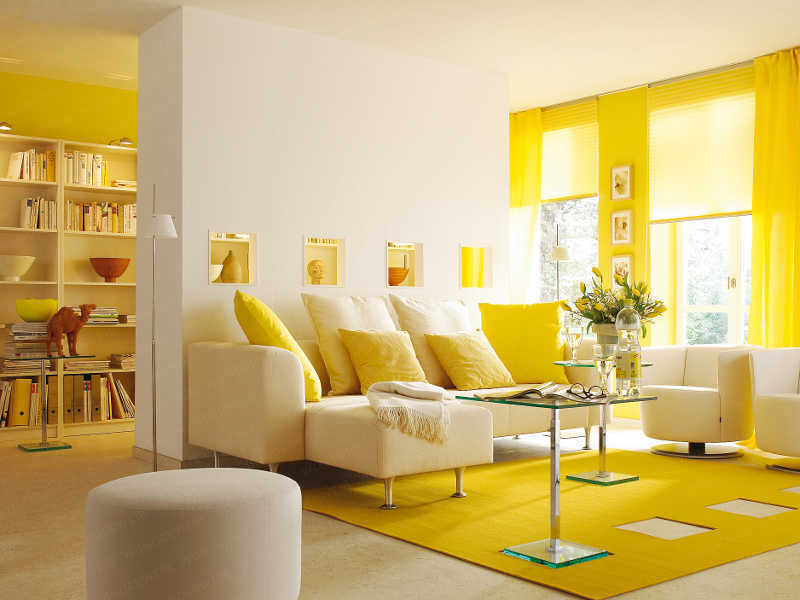 Жизнерадостный желтый — роскошные идеи для дизайна вашего дома