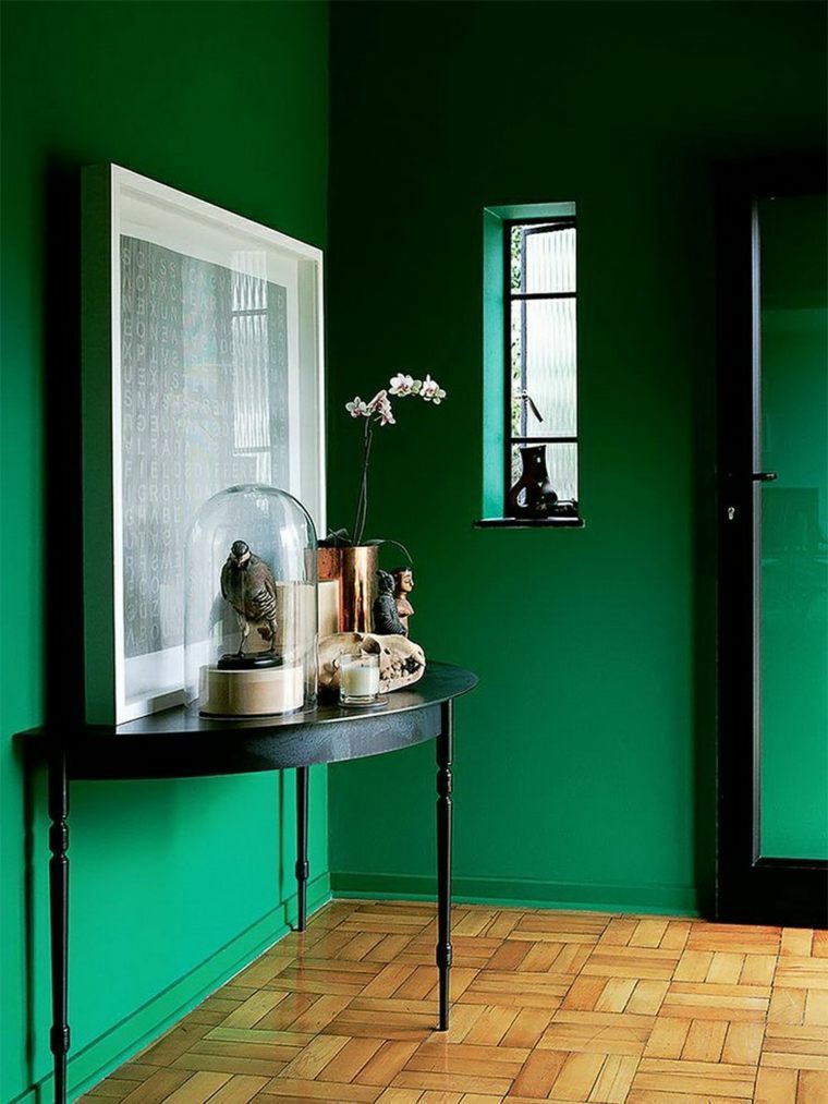 Восхитительный зеленый в дизайне интерьера