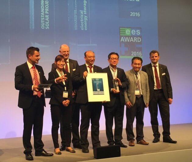 Новая солнечная батарея от LG Electronics получила награду на Intersolar Europe 2016
