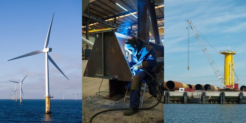 В Нидерландах строится крупнейшая и самая дешевая морская ветроэлектростанция
