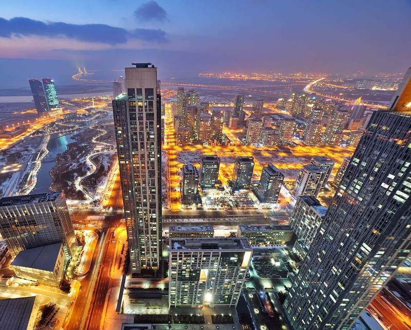 В Южной Корее строят «умный» город