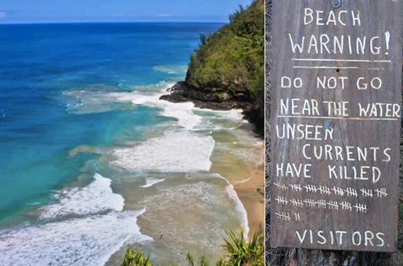 Самые опасные пляжи мира