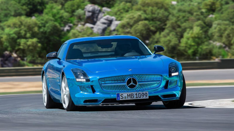 Mercedes выпустит полностью электрический суперкар