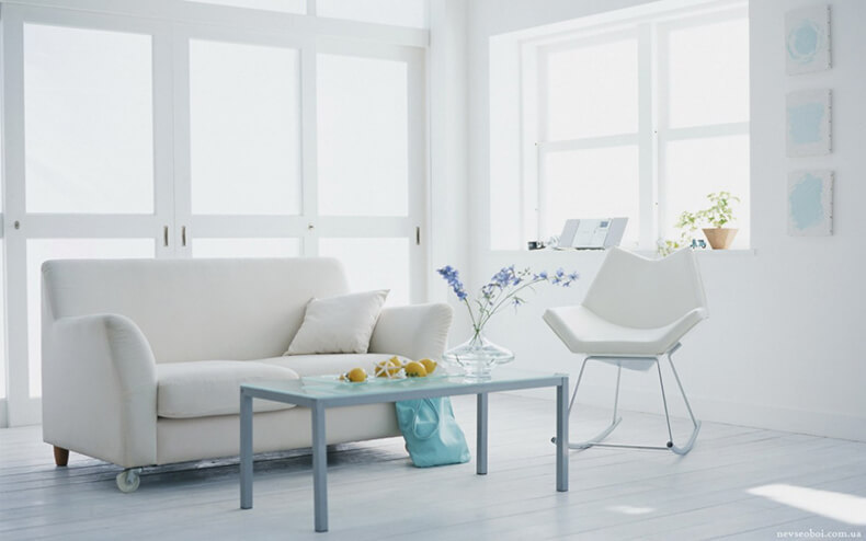 Нескучный белый: чистота и легкость в интерьере дома