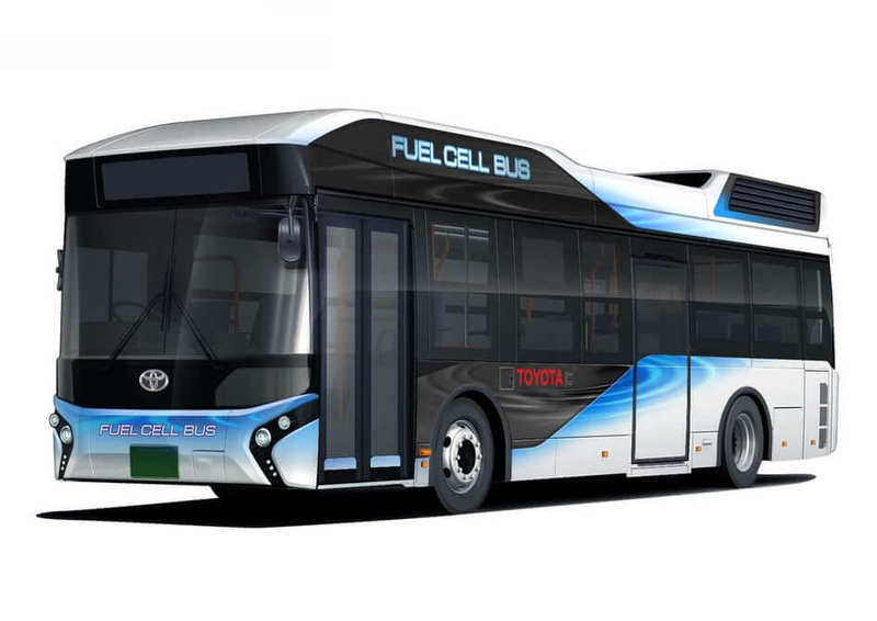 Автобус Toyota на топливных элементах поступит в продажу в следующем году