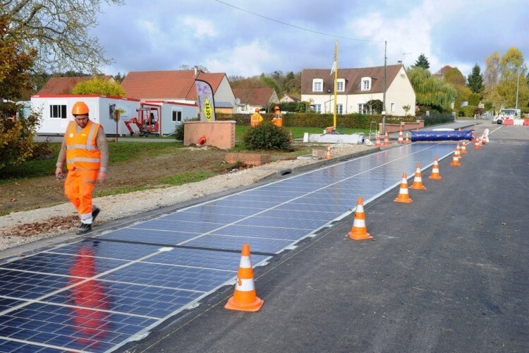В 2017 году Colas будет строить дороги из солнечных панелей на 4 континентах