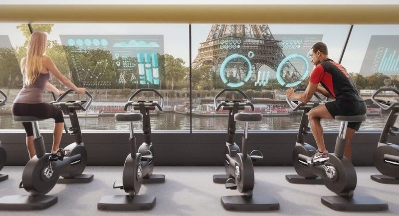 Плавучий спортзал-электрогенератор запустят в Париже