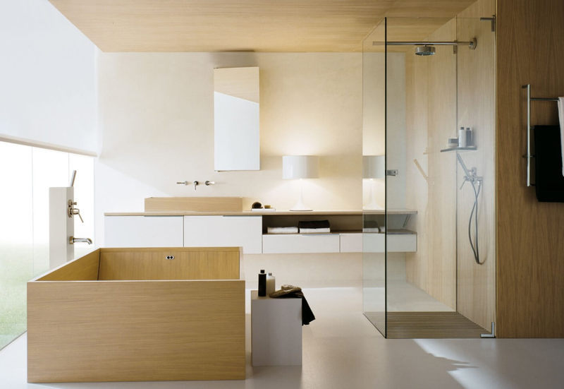 Роскошные деревянные ванны для любителей необычного дизайна