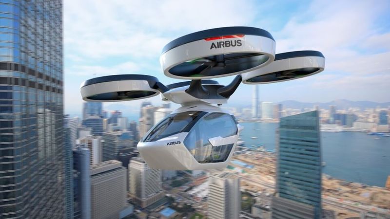 Italdesign и Airbus представили летающий автомобиль