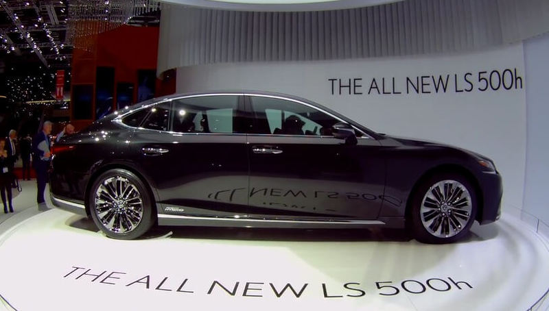 Новый гибрид Lexus LS 500h станет конкурентом Tesla