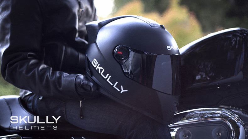 Умный шлем для мотоциклистов Skully AR-1
