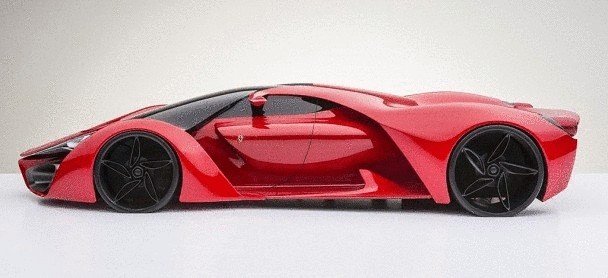 Итальянский дизайнер представил Ferrari будущего