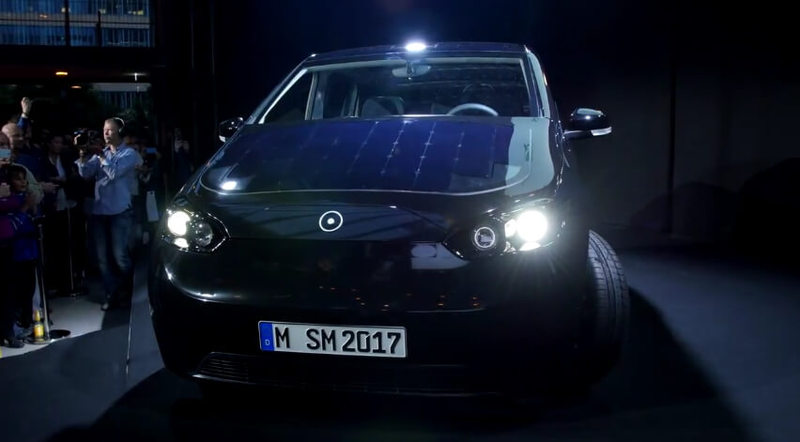 «Солнечный» электромобиль за €16 тыс готовится выйти в серию