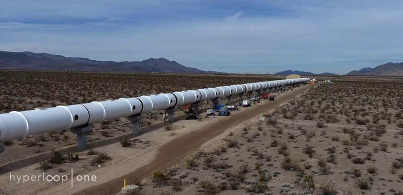Hyperloop One представила 10 потенциальных маршрутов