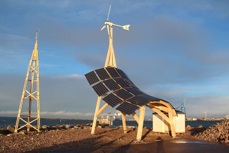 Шведская компания InnoVentum представила модернизированную версию ветро-солнечной электростанции