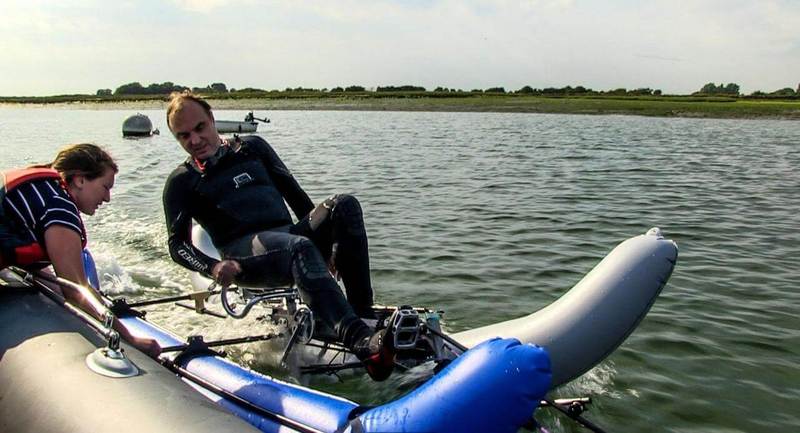 Как сделать самый быстрый в мире водный транспорт на педалях