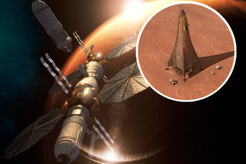 Lockheed Martin представил марсианский посадочный модуль, работающий на воде