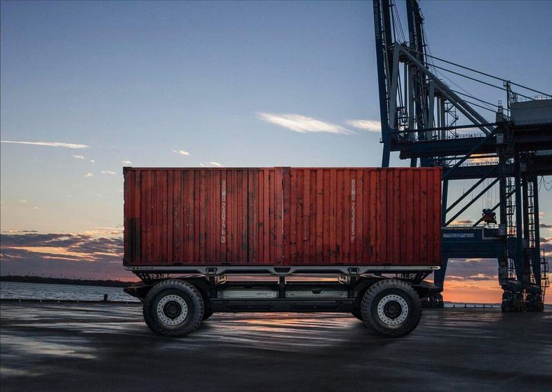 GM показал автономное грузовое шасси на топливных ячейках