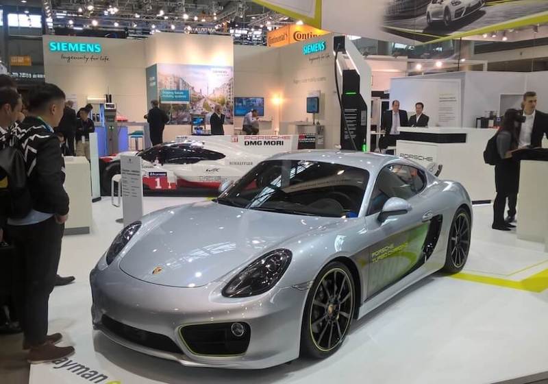 Электрический Porsche Cayman: 3,3 секунды до «сотни» 
