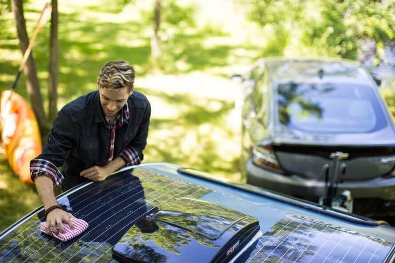 Vistabule – супертонкие гибкие солнечные панели для фургонов и кемперов