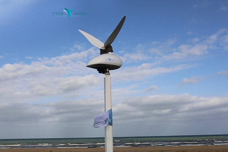 Революционная ветротурбина Tyer Wind, напоминающая парящую колибри