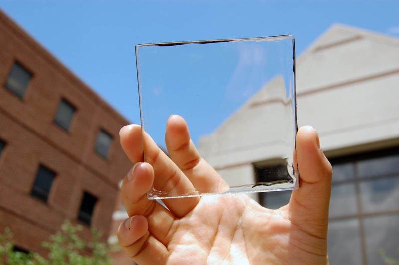 Прозрачные солнечные панели - технология будущего