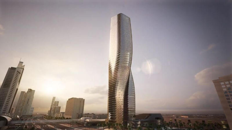Самый высокий небоскрёб с керамическим фасадом на солнечной энергии построят в Дубае