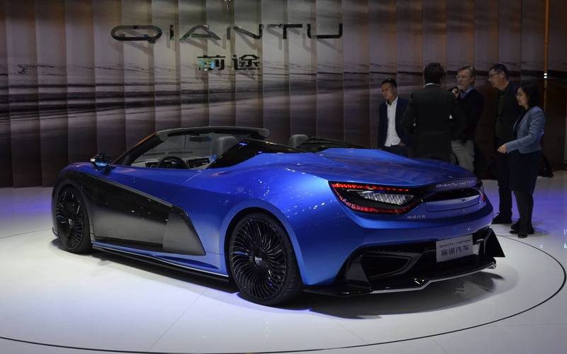 Qiantu Motor запустит суперкары K50 Electric в массовое производство в июне следующего года