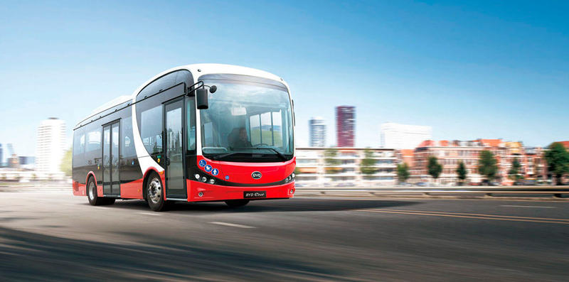 BYD представила новый электрический автобус