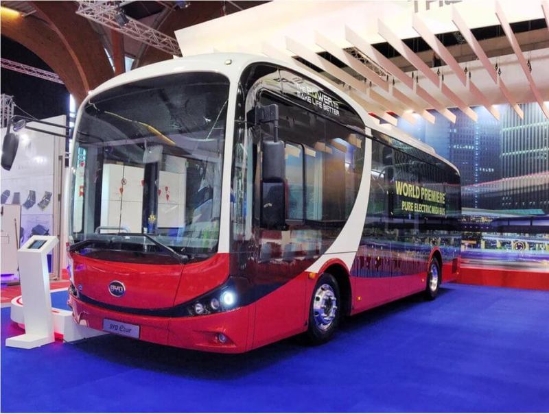 BYD представила новый электрический автобус