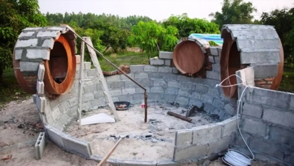 Купольный дом из пенобетона: зарубежный строительный опыт