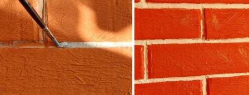 Как покрасить кирпичную стену без штукатурки: цель, способы и выбор краски