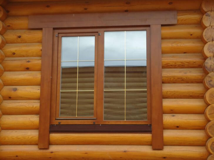 Откосы для окон в деревянном доме: варианты отделки