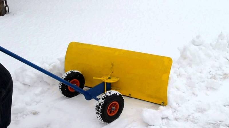 снегоуборочная лопата своими руками