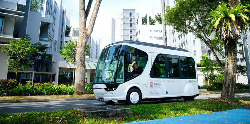 В Сингапуре тестируют электробус, который заряжается за 20 секунд