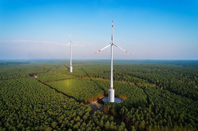 Самая высокая в мире ветряная турбина в комбинации с ГАЭС