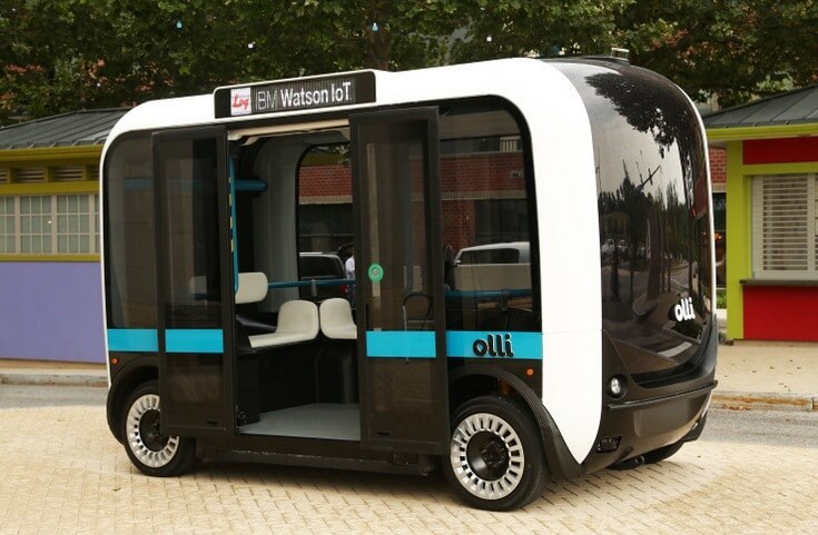 В Хельсинки запускают самоуправляемые беспилотные автобусы