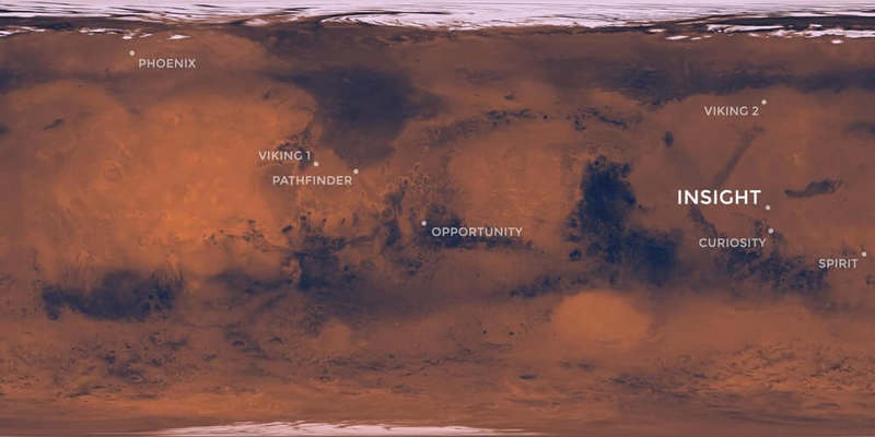 На Марс отправилась миссия Mars InSight